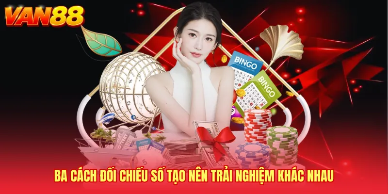 Ba cách đối chiếu số tạo nên trải nghiệm khác nhau
