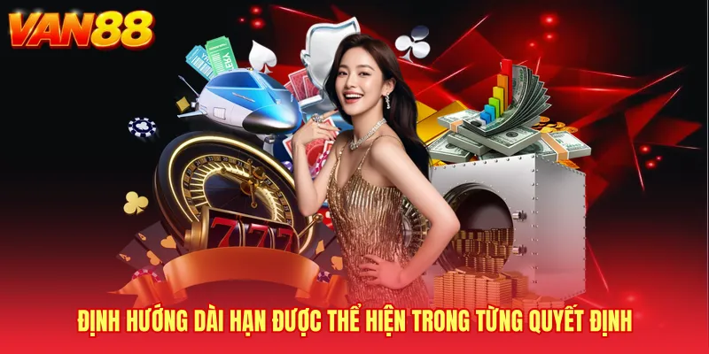 Định hướng dài hạn được thể hiện trong từng quyết định