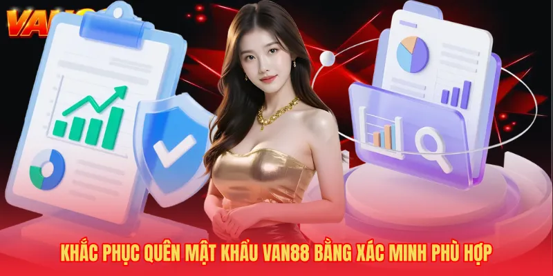 Khắc phục Quên mật khẩu VAN88 bằng xác minh phù hợp